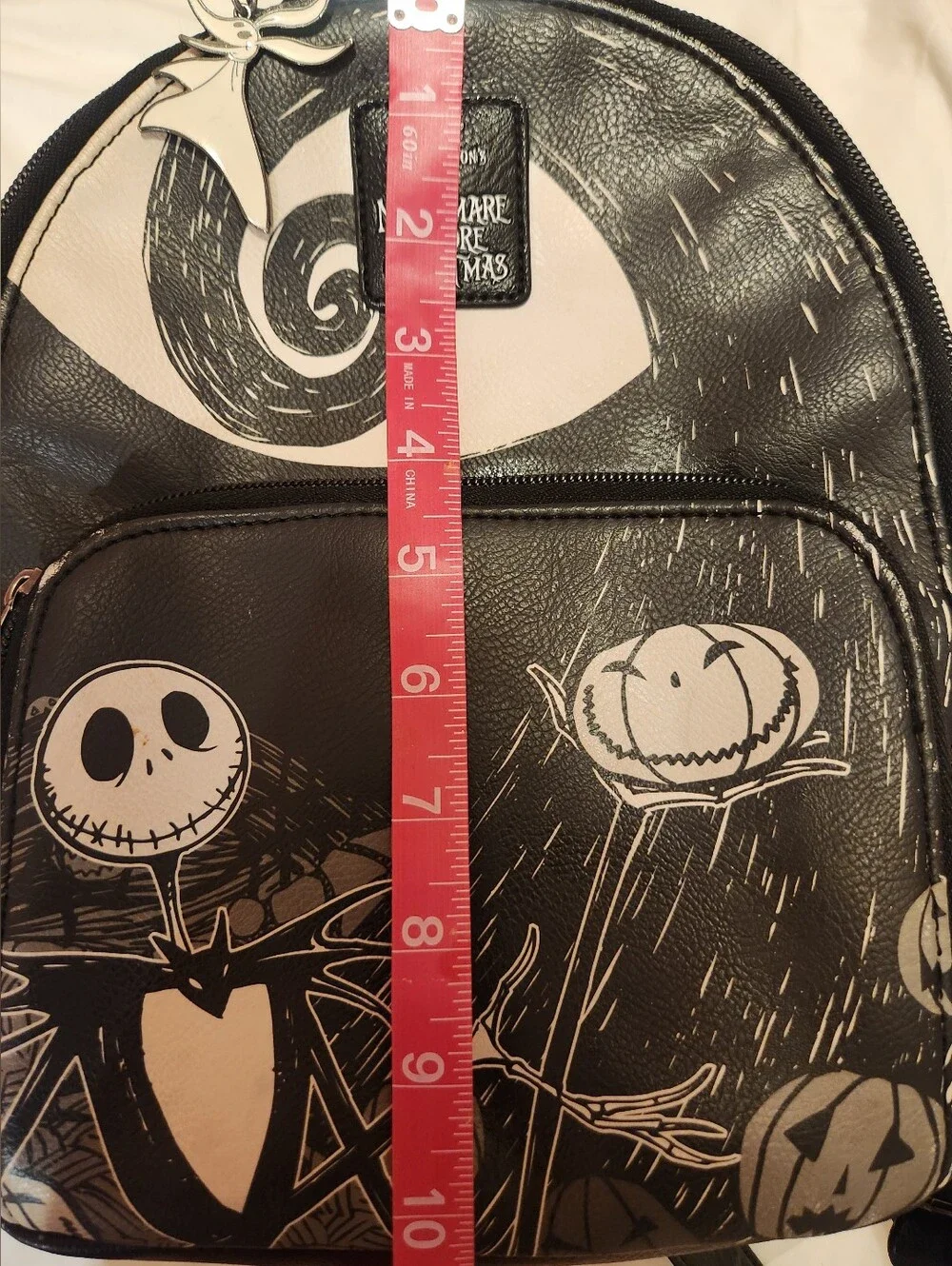 The Nightmare Before Christmas Black Graphic Mini Backpack
